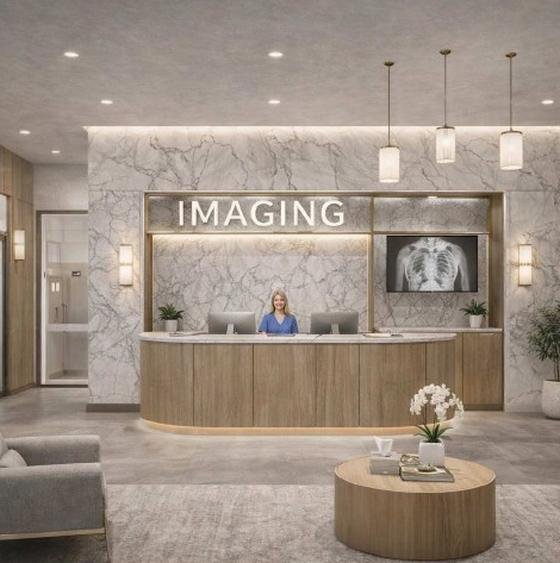Rendering of an imaging reception